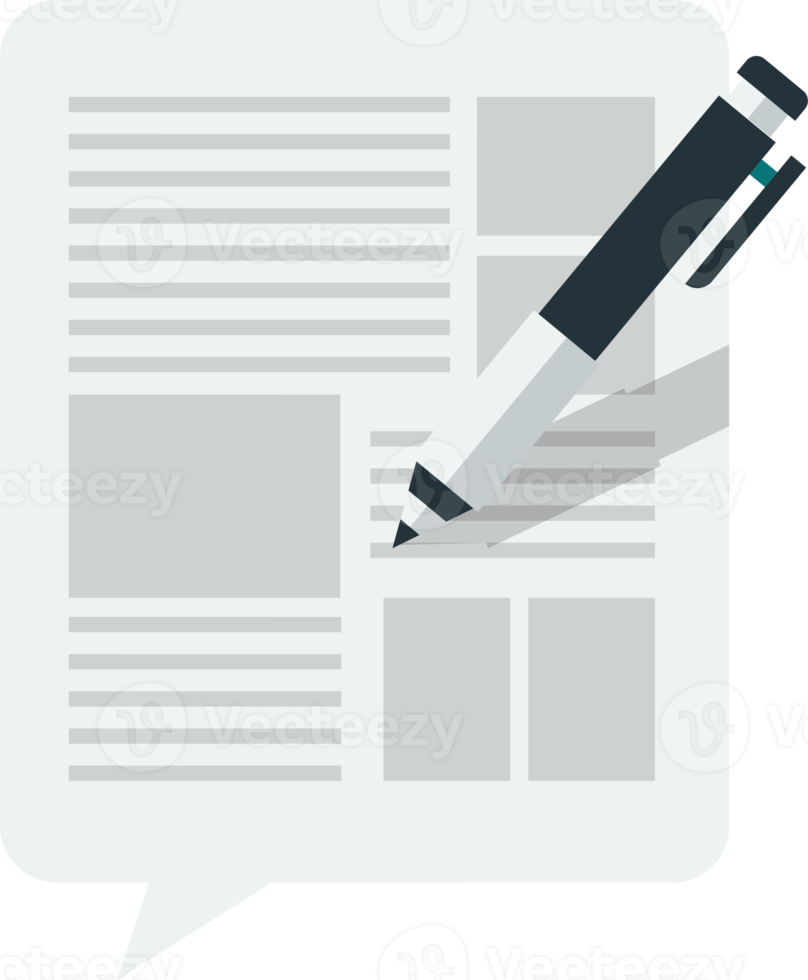 checklist report illustration in minimal style png