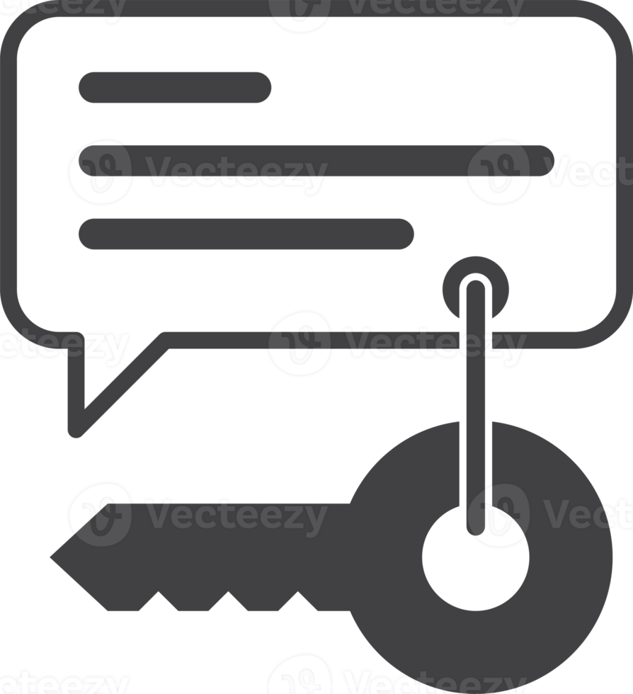 house keys and contract illustration in minimal style png