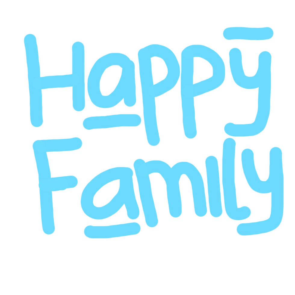 Happy Family Quotes Design png