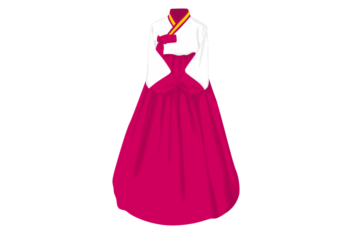 ropa tradicional coreana - hanbok png