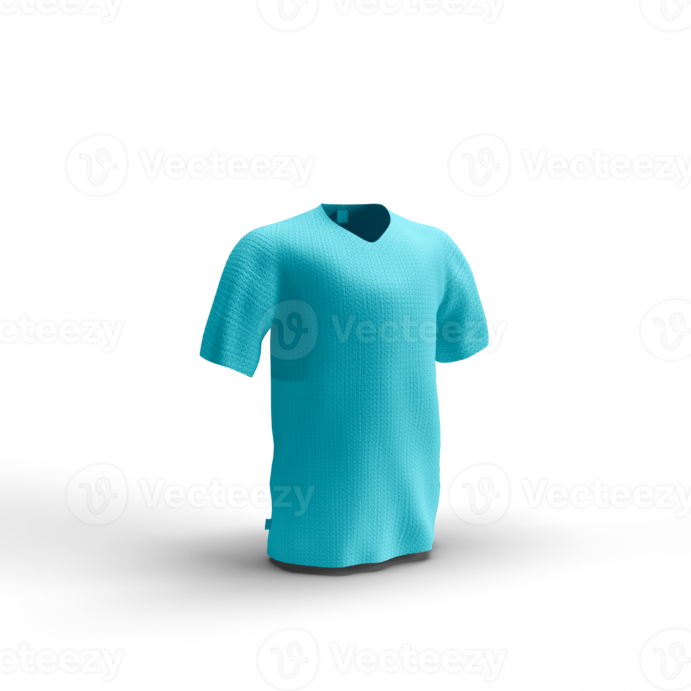 T Shirt 3D Rendering Realistic png