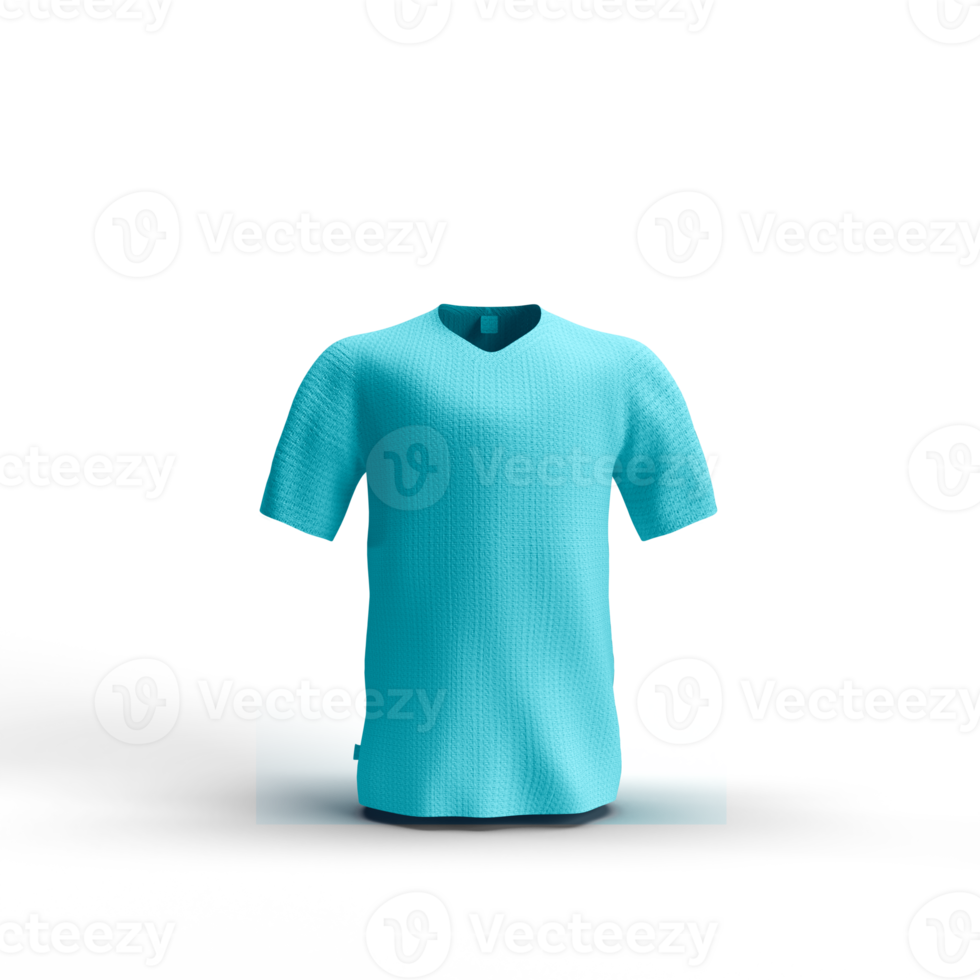 camiseta 3d renderizado realista png