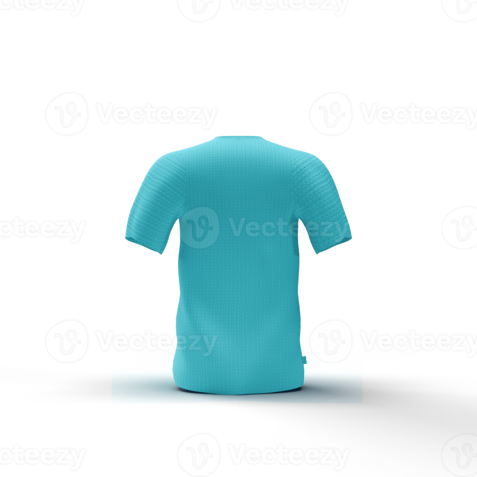 camiseta renderização 3d realista png