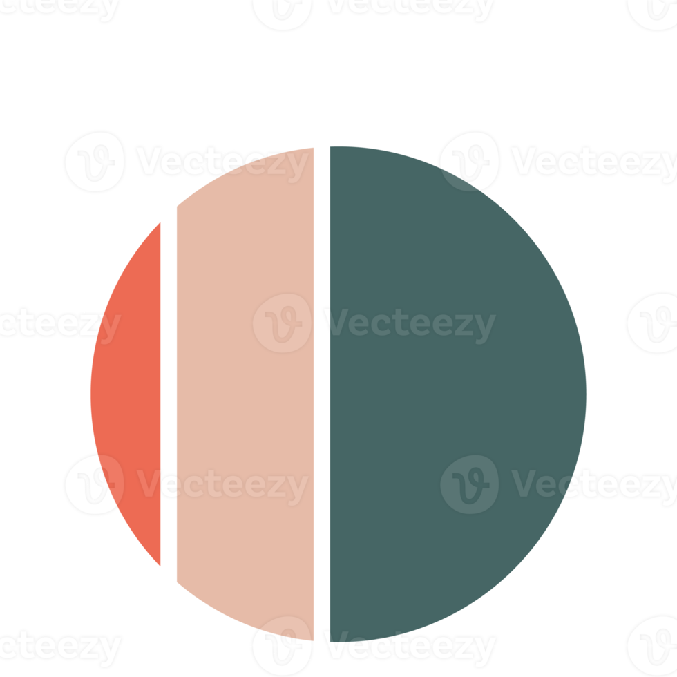 modern art christmas bauble ball png