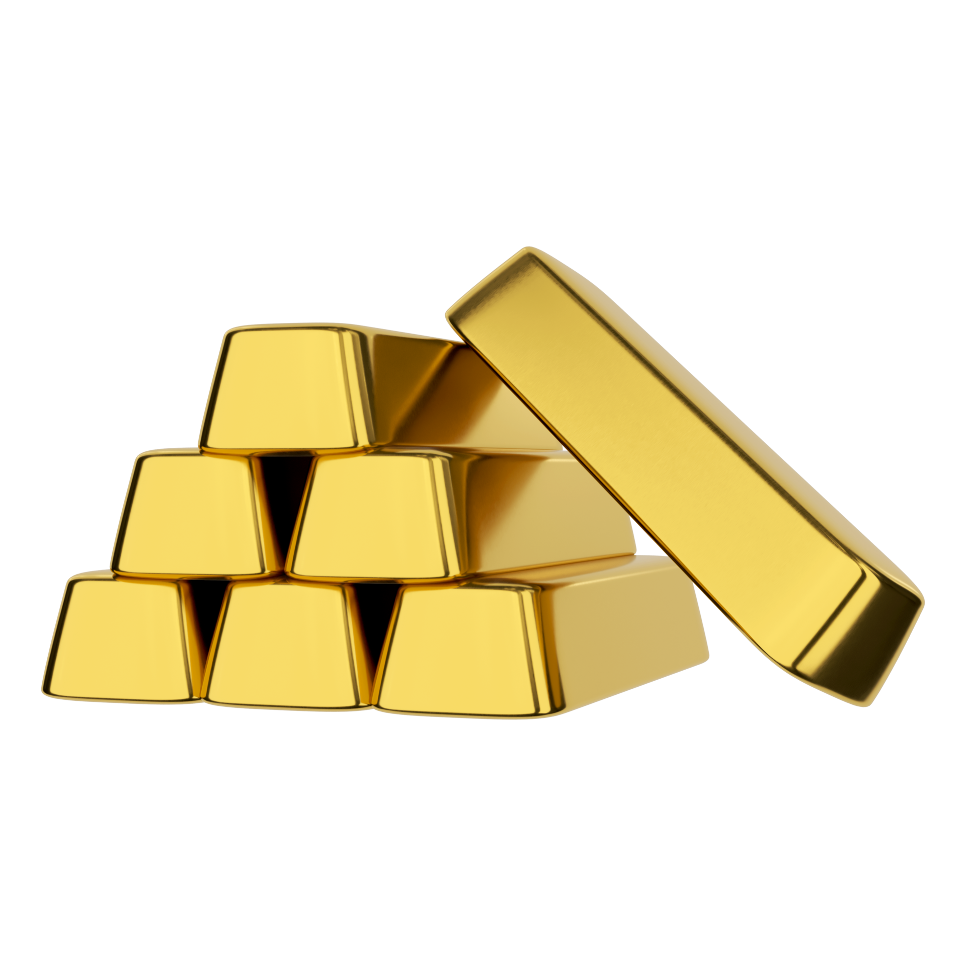 Gold Bar 3D PNG 13396327 PNG