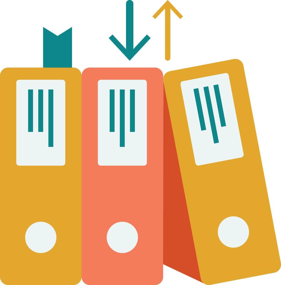 Uploading documents illustration in minimal style vector