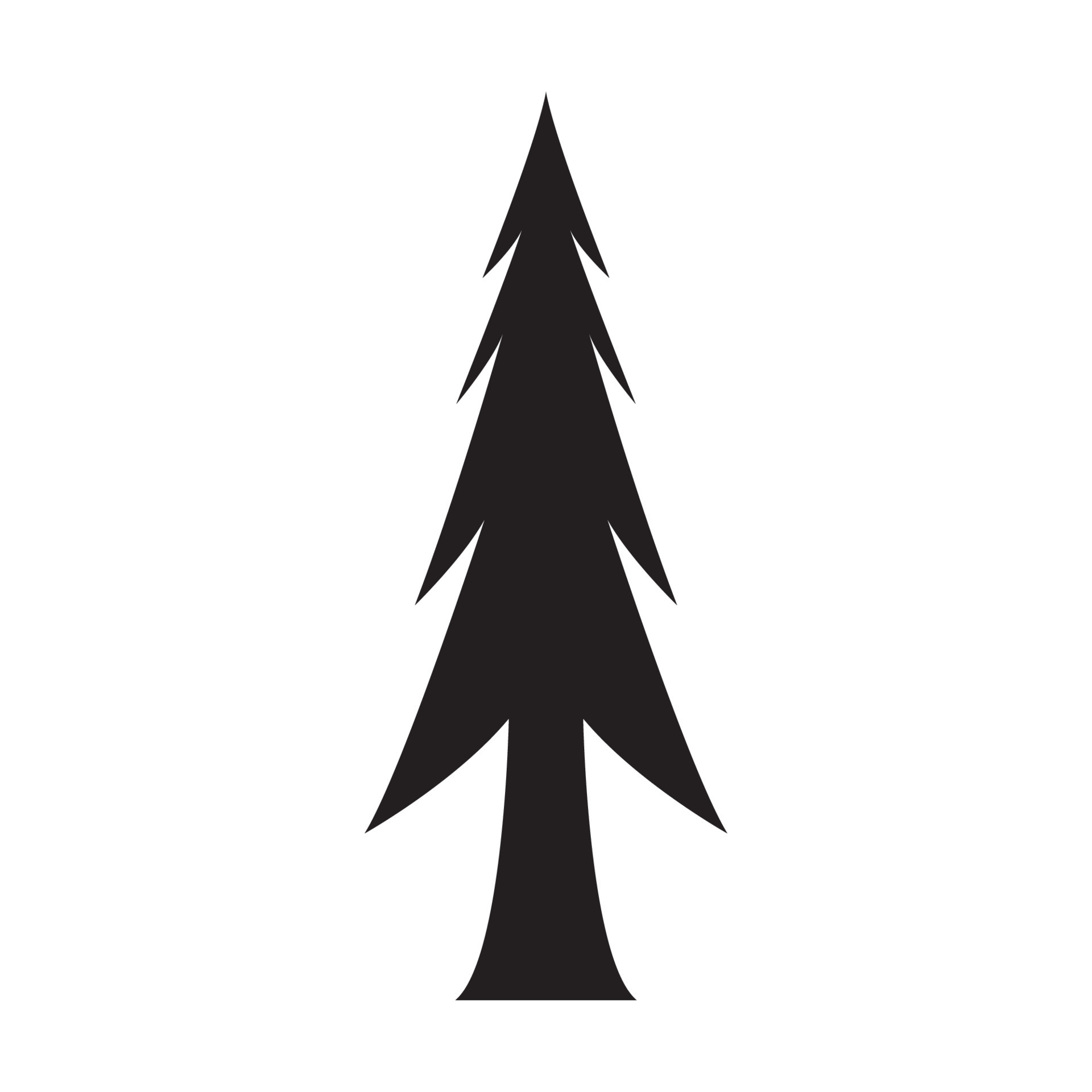 black tree logo 13397869 Vector Art at Vecteezy