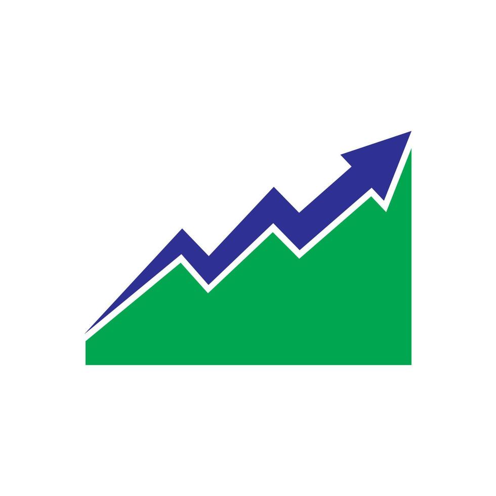simple finance logo vector