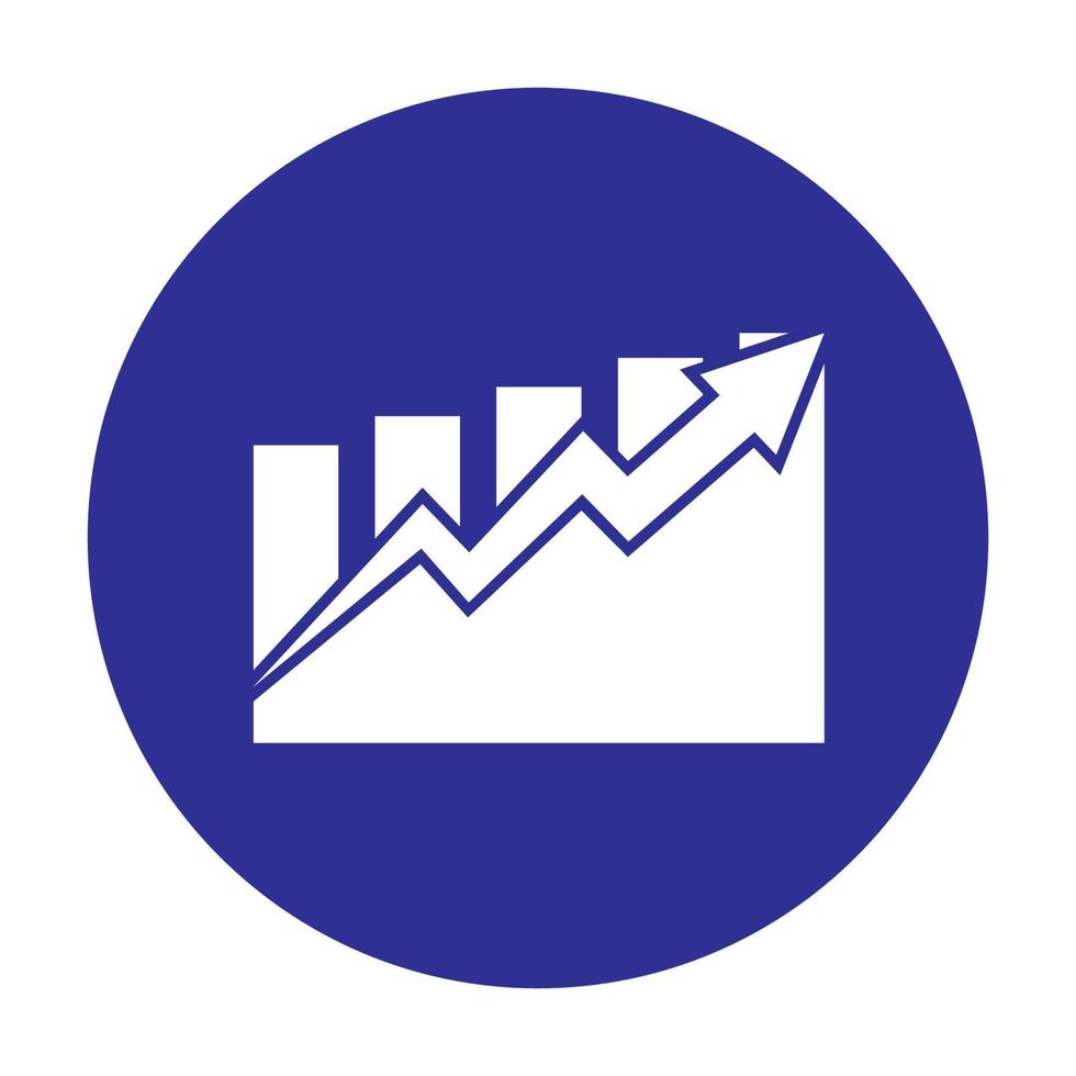 simple finance logo vector