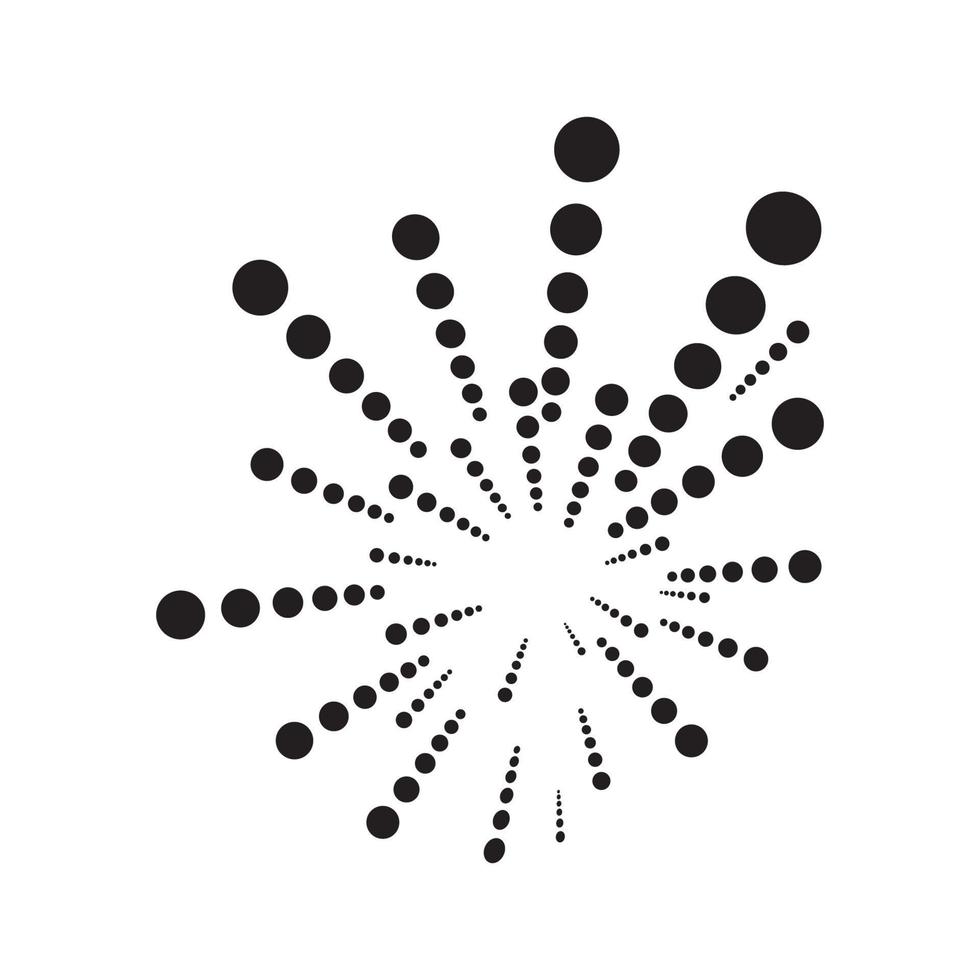 vector de logotipo de fuegos artificiales