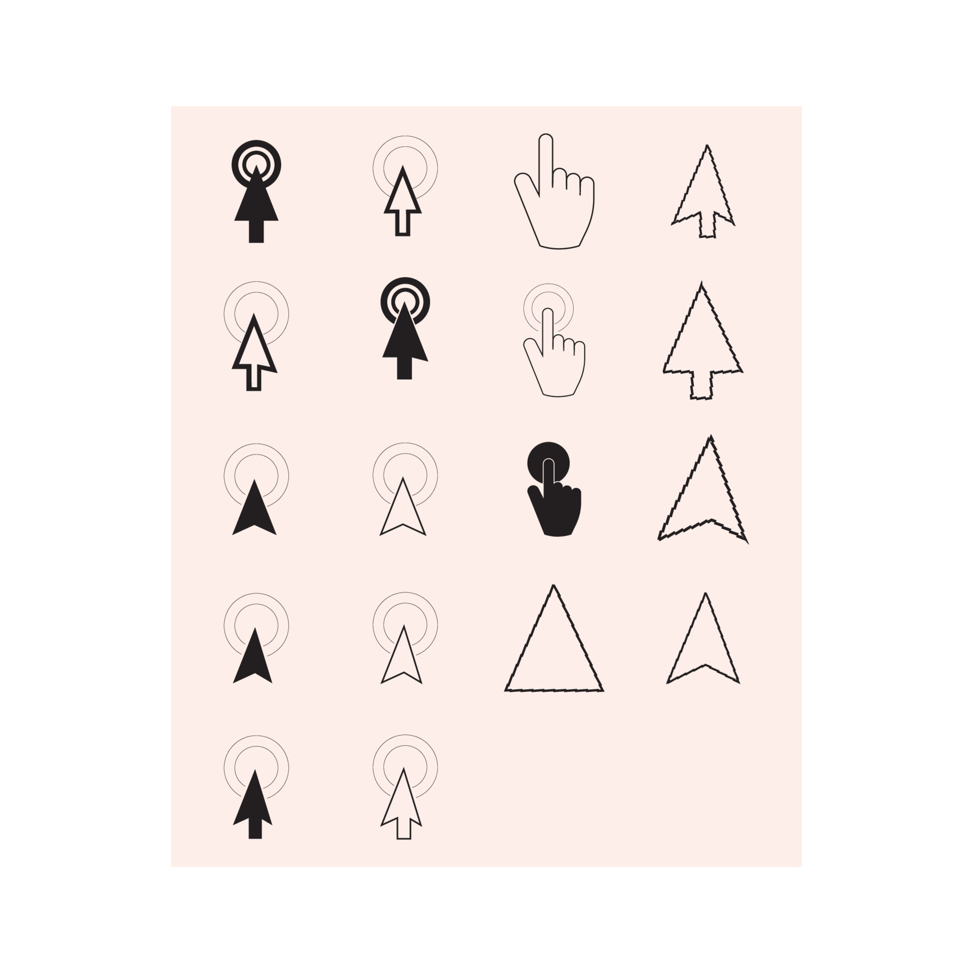 cursor logo vektor 13398101 Vector Art at Vecteezy