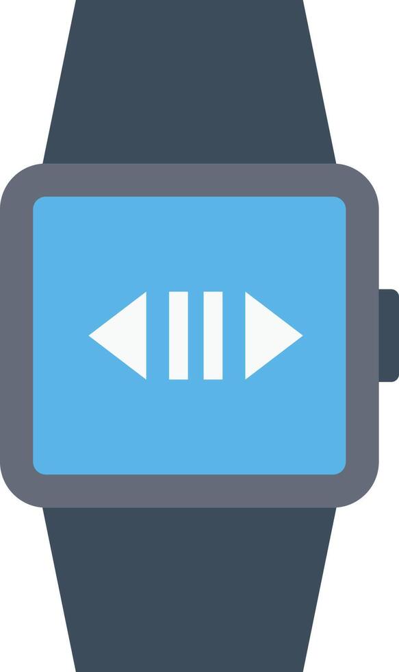 Ilustración de vector de reloj inteligente en un fondo. Símbolos de calidad premium. Iconos vectoriales para concepto y diseño gráfico.