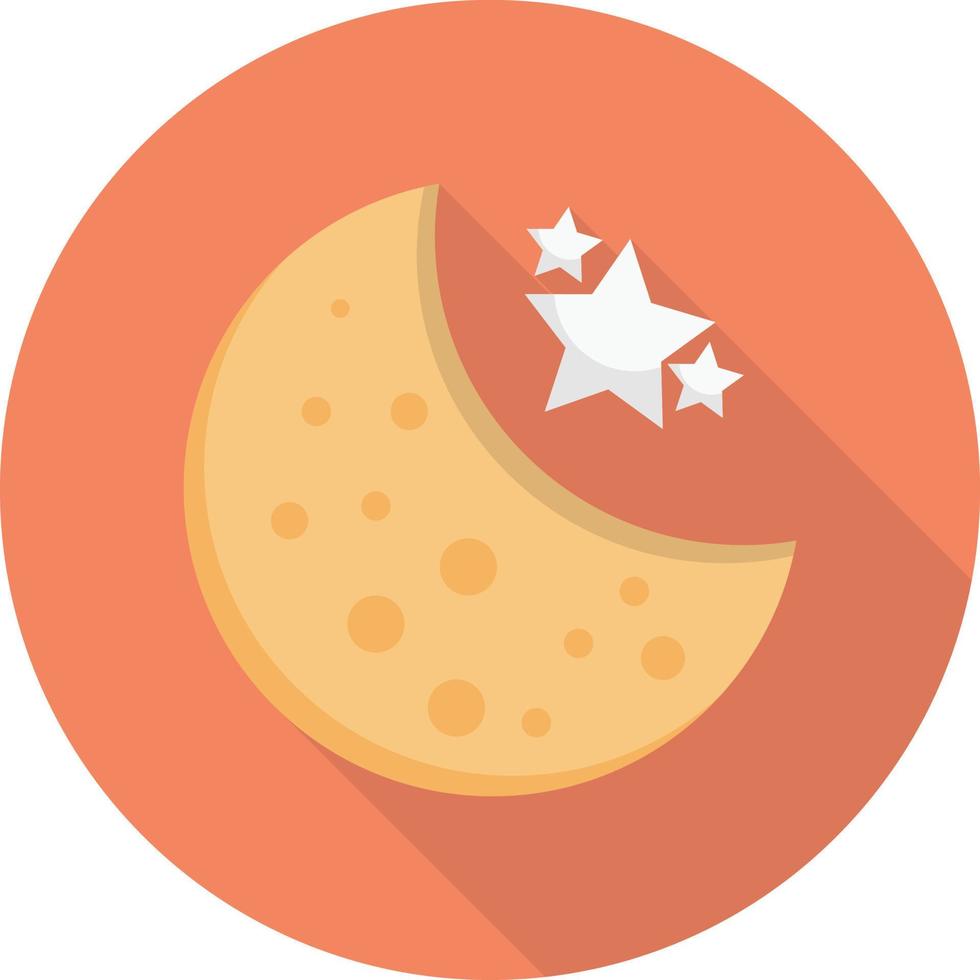 moon vector illustration on a background.Premium quality symbols.vector icons for concept and graphic design.