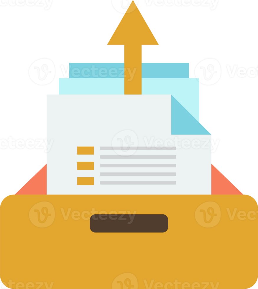 data upload illustration in minimal style png