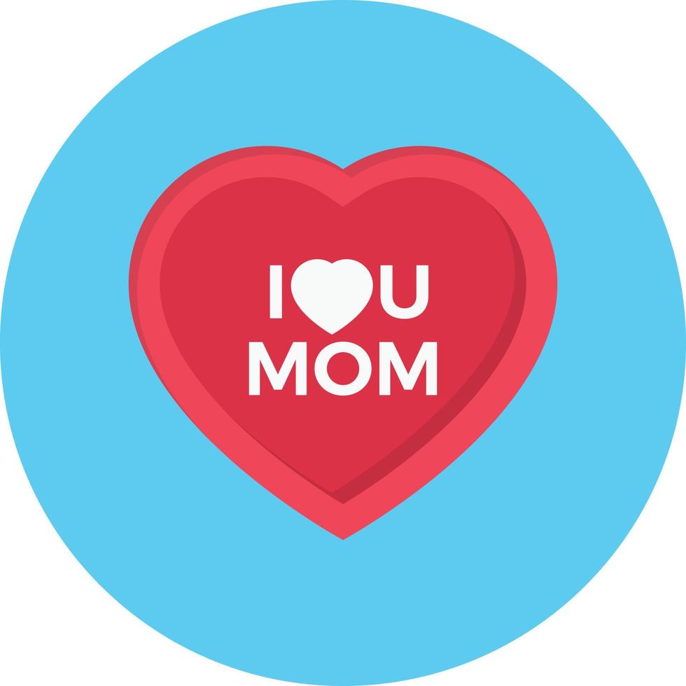 love MOM vector illustration on a background.Premium quality symbols.vector icons for concept and graphic design.