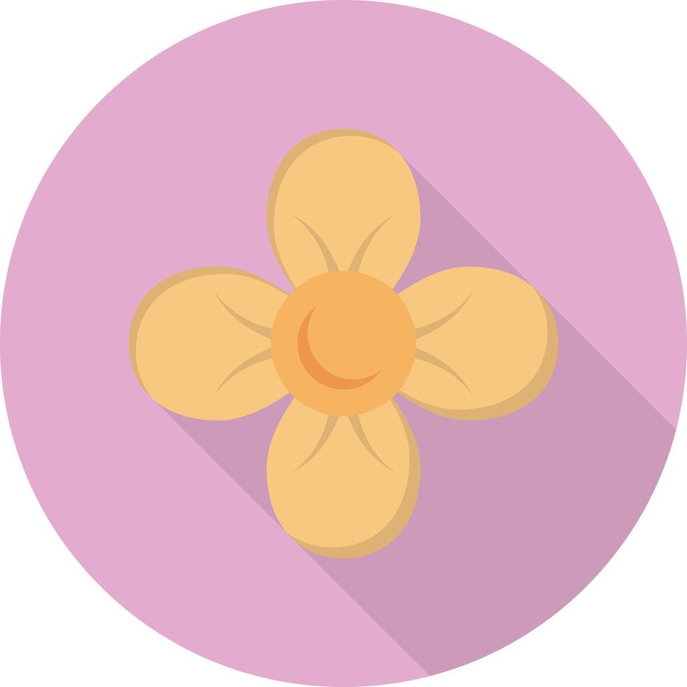 ilustración de vector de flor en un fondo. símbolos de calidad premium. iconos vectoriales para concepto y diseño gráfico.