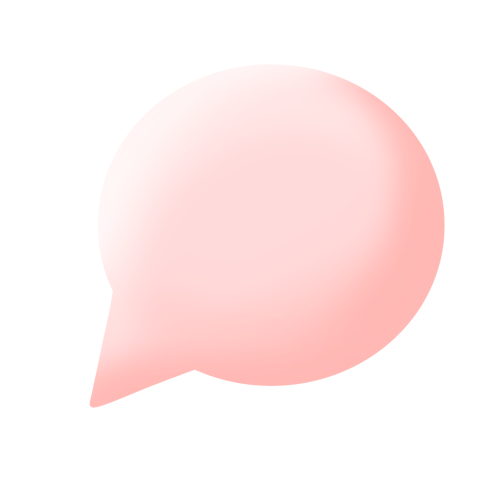 Circle speech bubble png