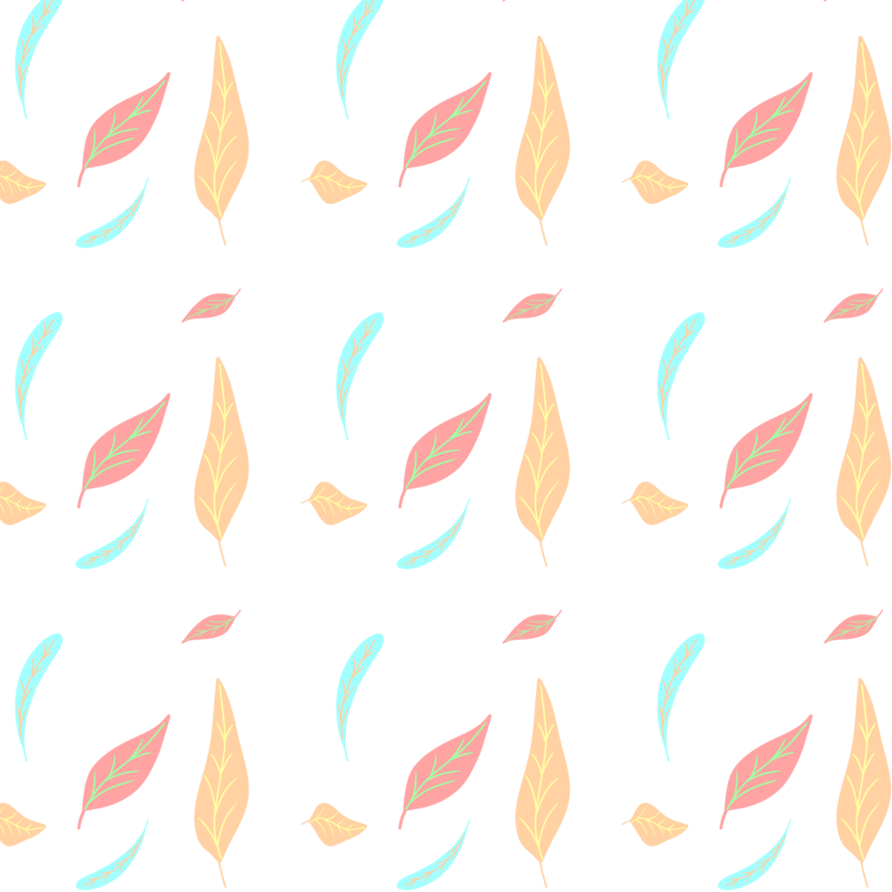 Leave blob pattern png