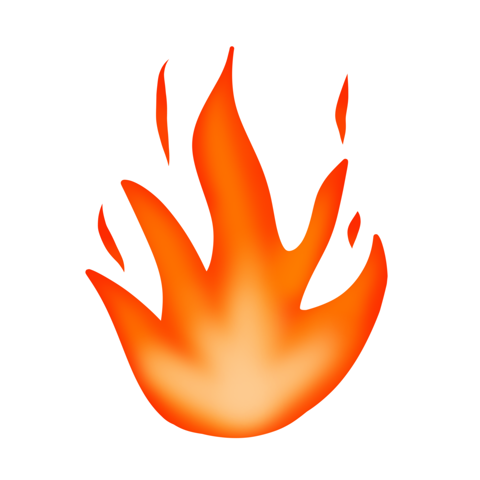 caldo fuoco illustrazione png