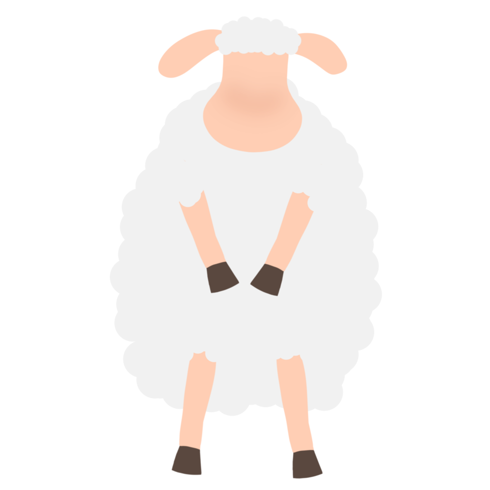 Sheep animal illustration png