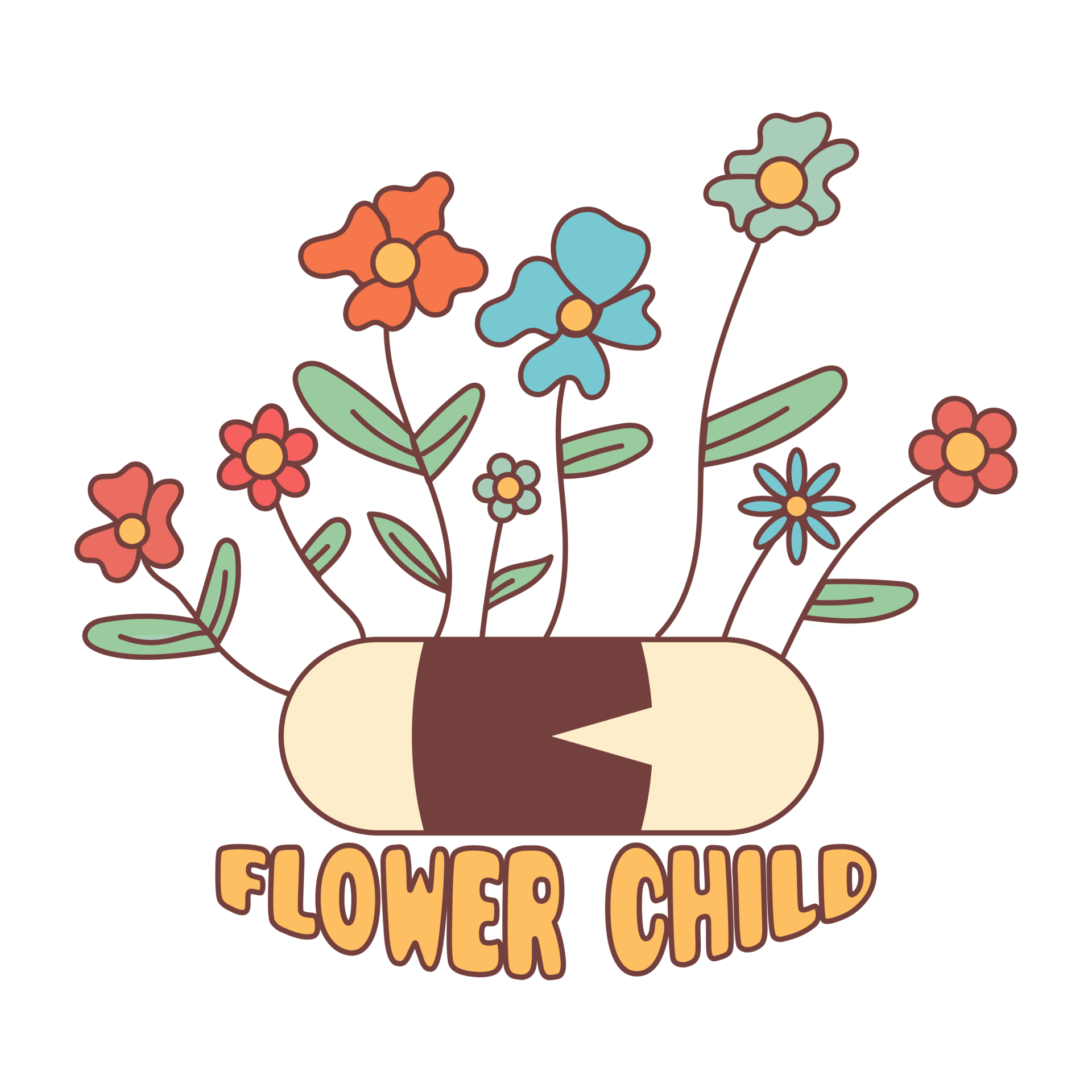 flowers-child-retro-70s-groovy-element-13399822-png