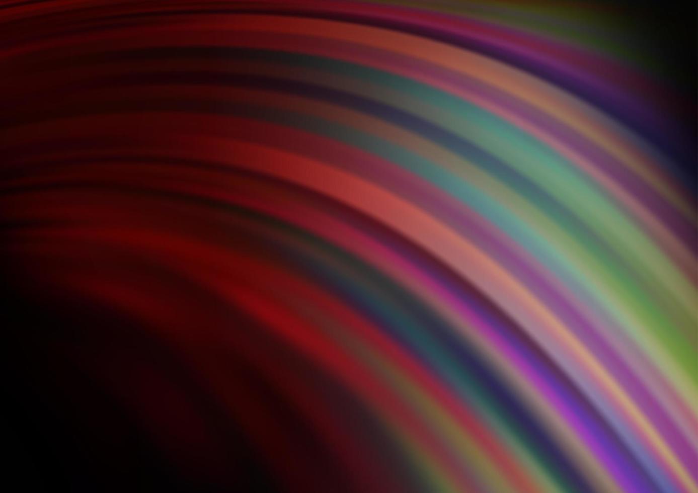 Dark Blue, Red vector background with lava shapes.