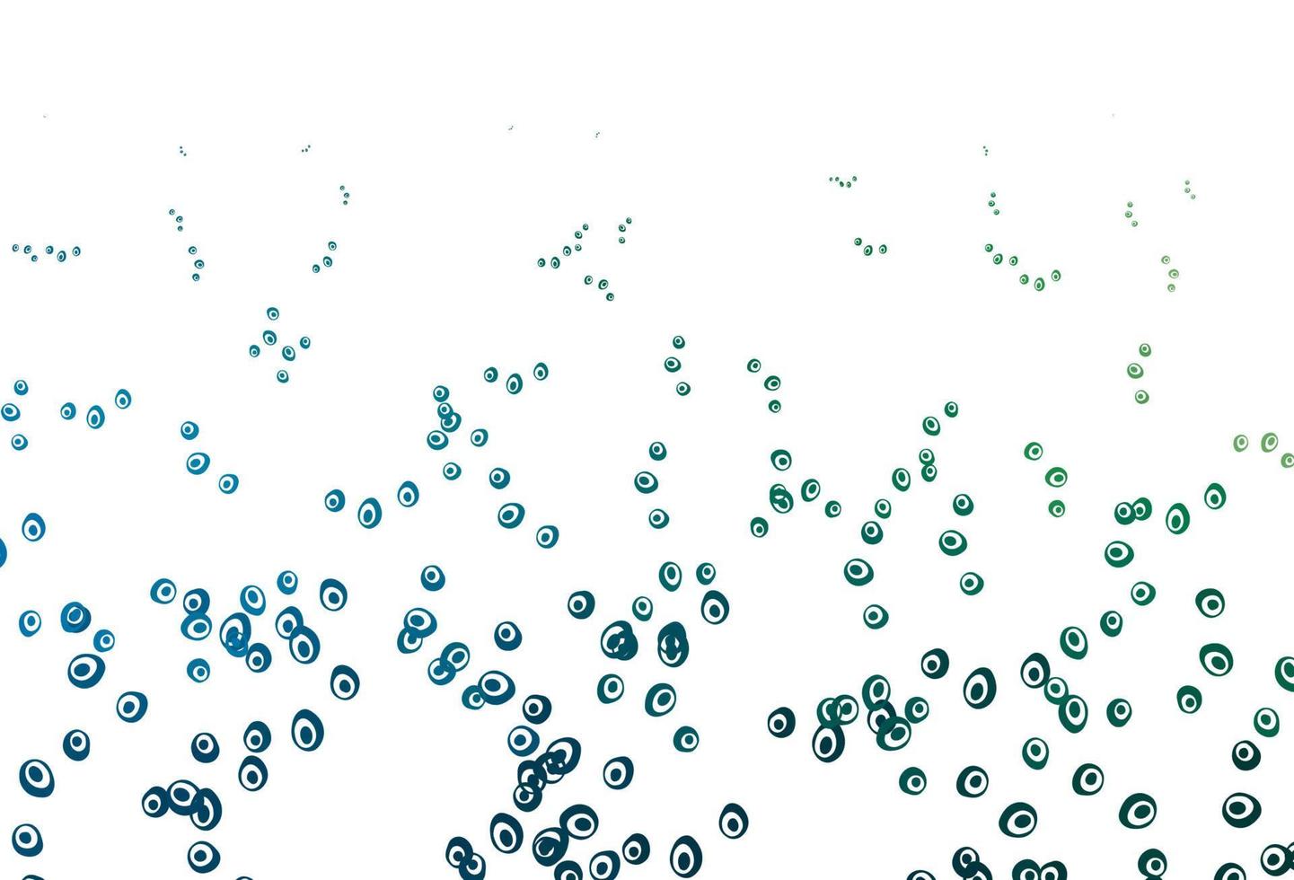 Light Blue, Green vector layout with circle shapes.
