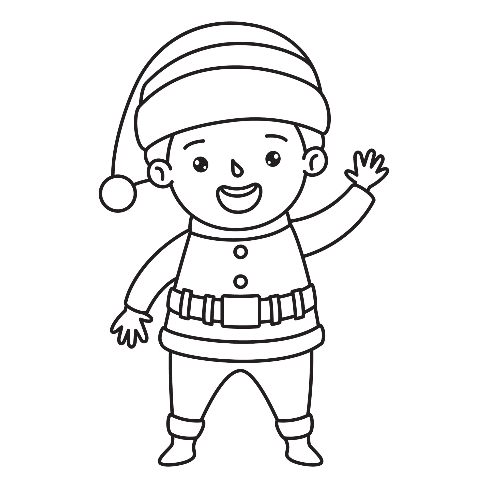 Line Art Drawing For Kids Coloring Page 2407192 Vector Art at Vecteezy