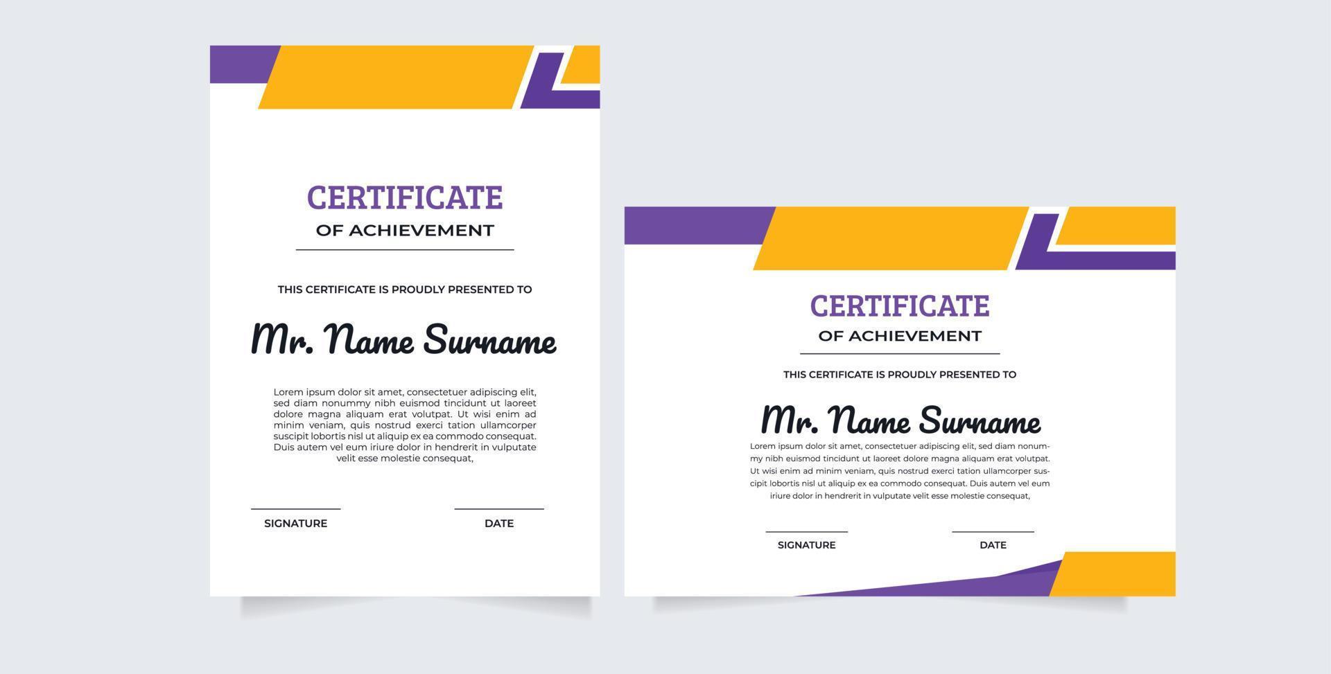 certificate template with luxury pattern,diploma,Vector illustration and vector Luxury