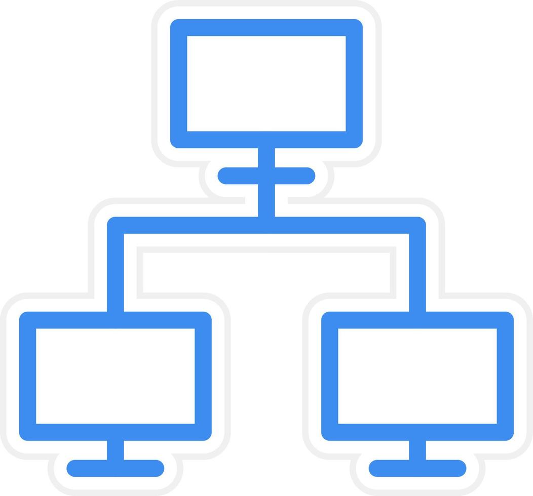 Network Icon Style vector