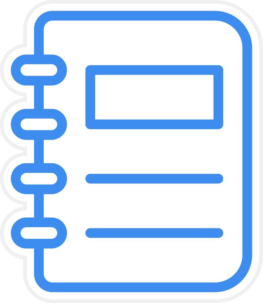 Book Icon Style vector