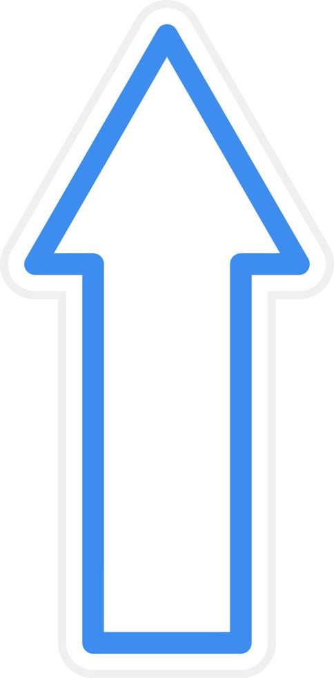 Up Arrow Icon Style vector