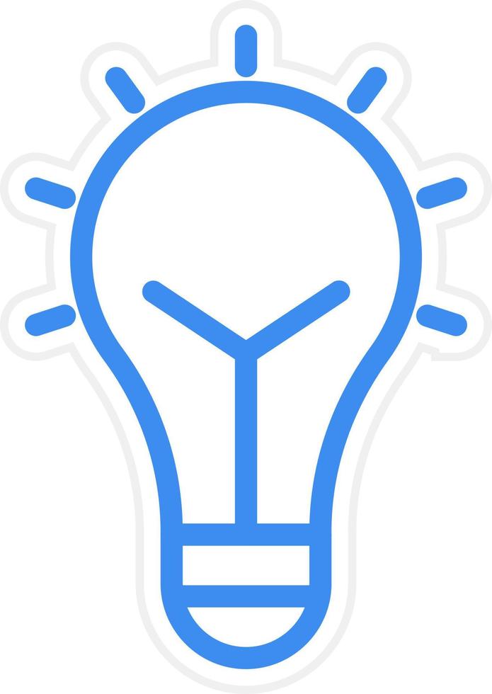 Bulb Icon Style vector