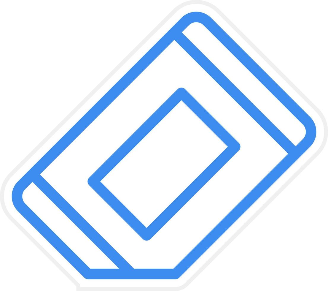 Eraser Icon Style vector