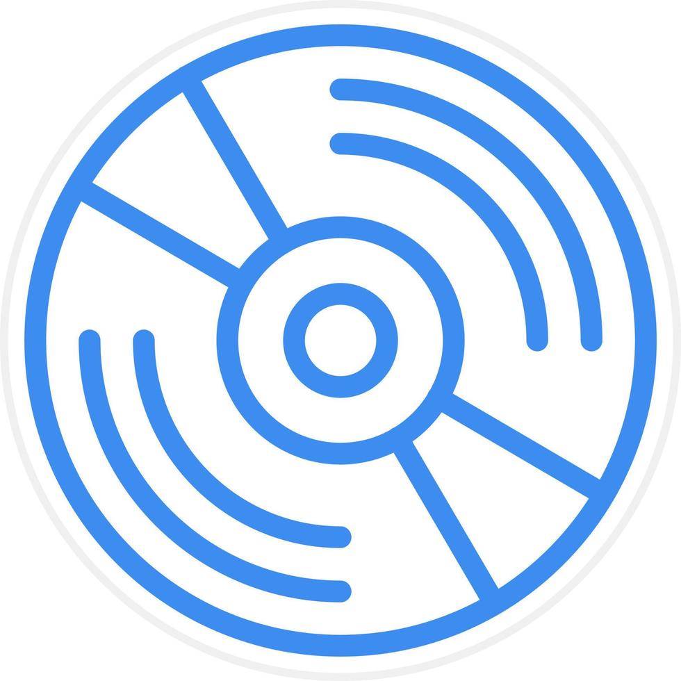 Compact Disc Icon Style vector