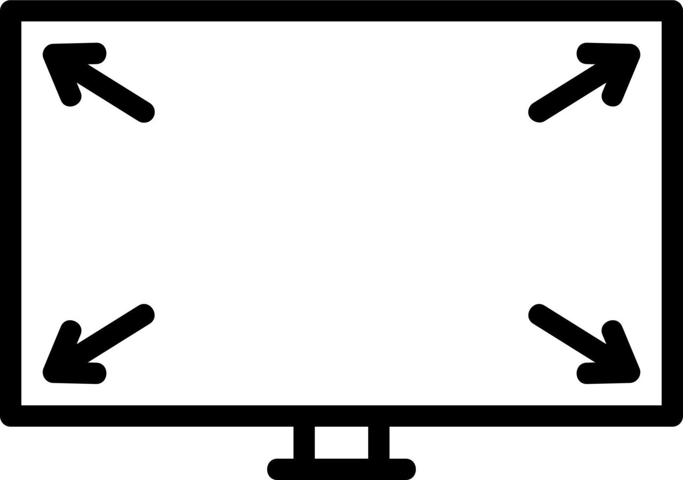 line icon for largely vector