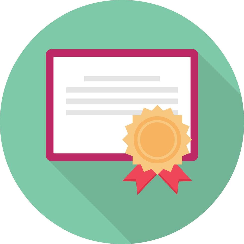 Ilustración de vector de certificado en un fondo. Símbolos de calidad premium. Iconos vectoriales para concepto y diseño gráfico.