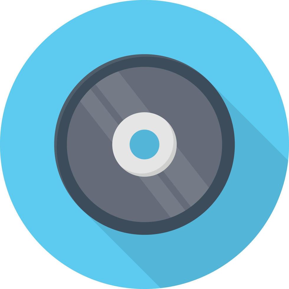 Ilustración vectorial de cd en un fondo. Símbolos de calidad premium. Iconos vectoriales para concepto y diseño gráfico. vector