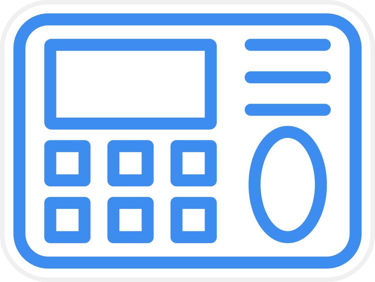Fingerprint Scanner Icon Style vector
