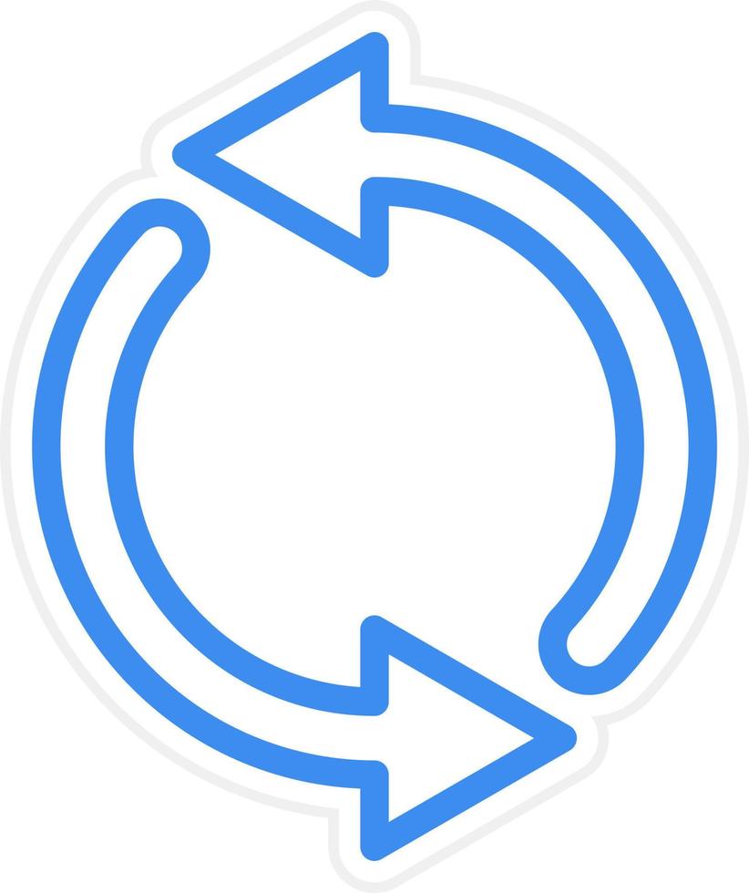 Loop Icon Style 13402305 Vector Art at Vecteezy
