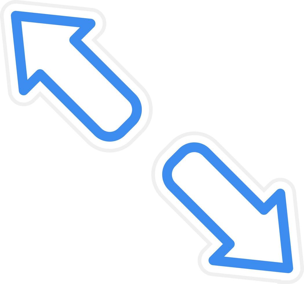 Resize Icon Style vector