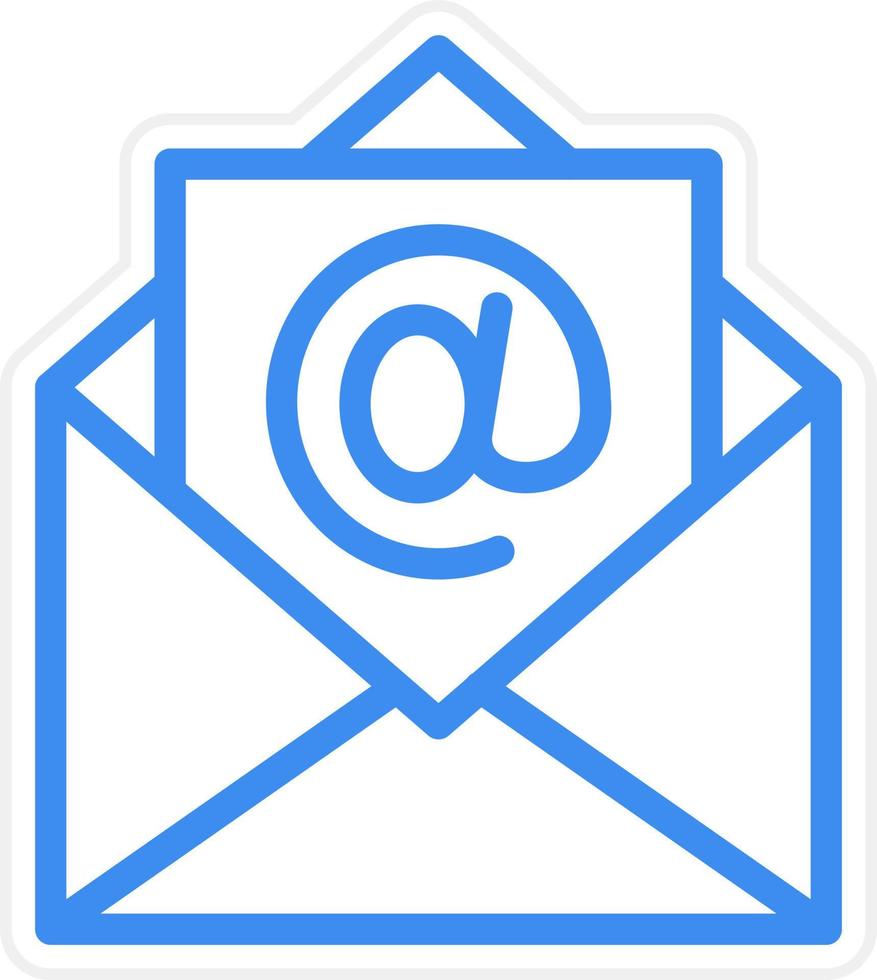 Email Icon Style vector