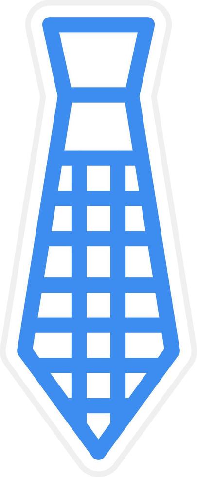 Tie Icon Style vector