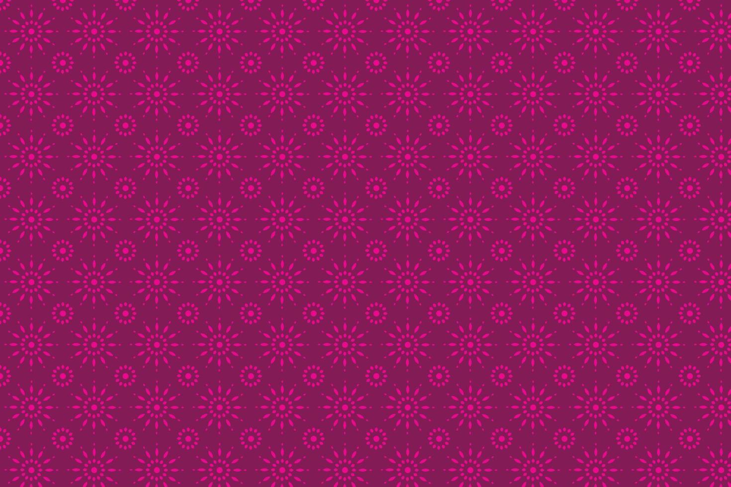 Flower Icon Pattern 17 vector