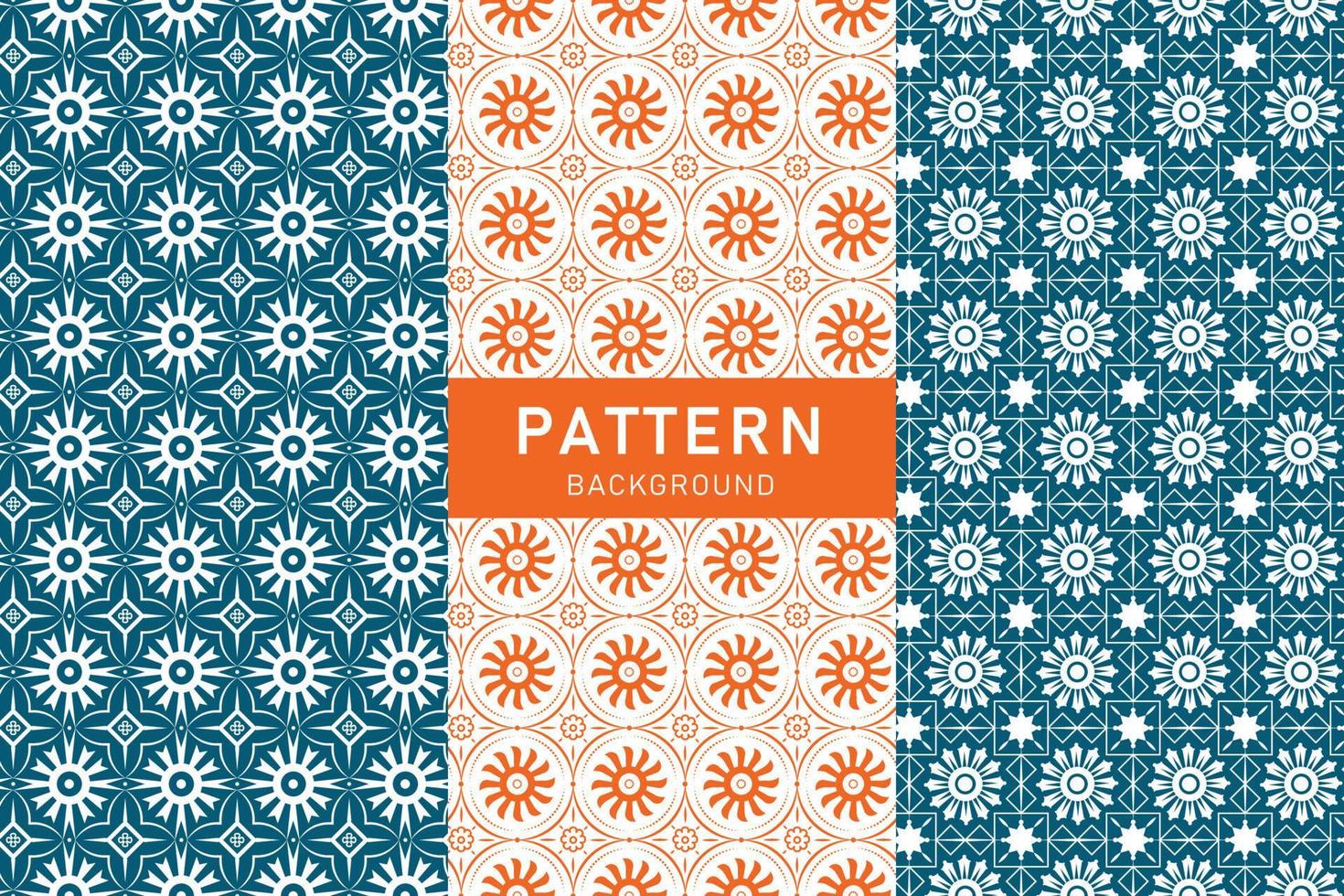 Sun Flower Pattern vector