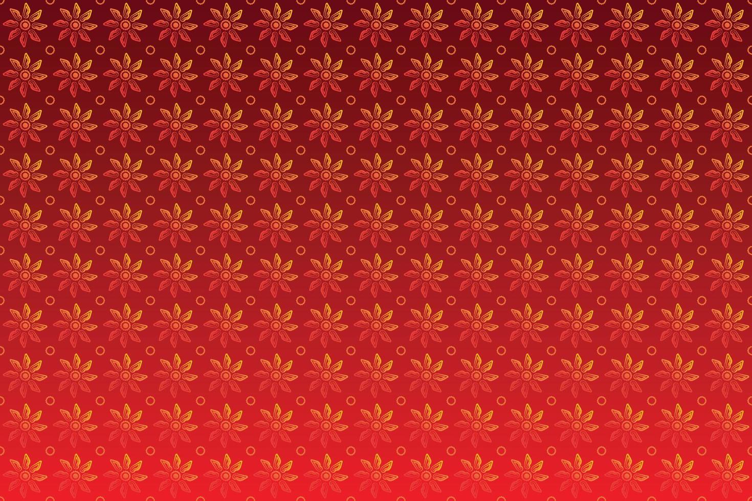 Flower Icon Pattern 02 vector