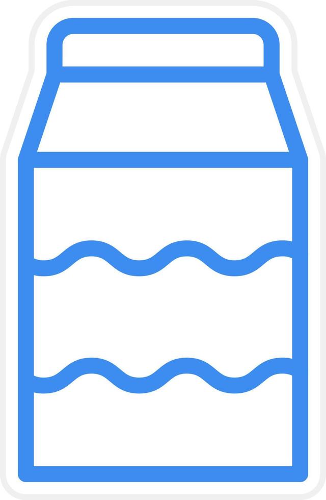 Milk Icon Style vector