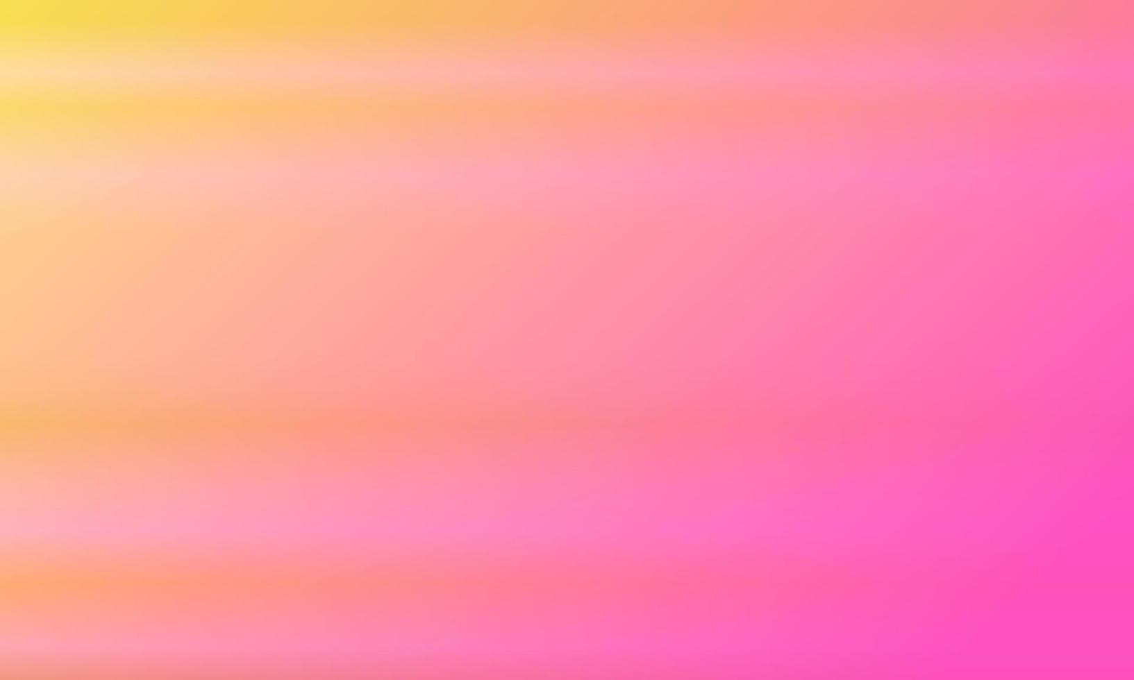 fondo abstracto degradado horizontal amarillo y rosa. estilo brillante, borroso, simple, moderno y colorido. ideal para telón de fondo, página de inicio, papel tapiz, tarjeta, portada, afiche, pancarta o volante vector