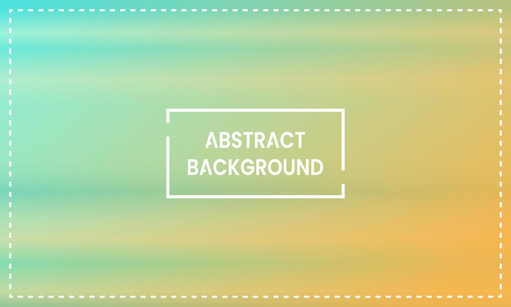 pastel blue and orange horizontal gradient abstract background with frame. shiny, simple, blur, modern and color style. great for backdrop, copy space, wallpaper, card, cover, poster, banner or flyer vector