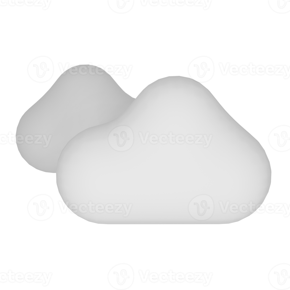 3d väder ikon, perfekt till använda sig av som ett ytterligare element i din mallar, posters och baner mönster png